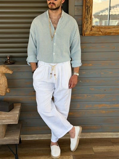 Buldan Çizgili Gömlek