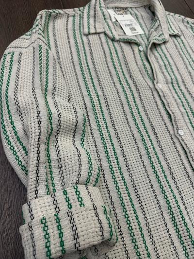 Buldan Çizgili  Yakalı Gömlek