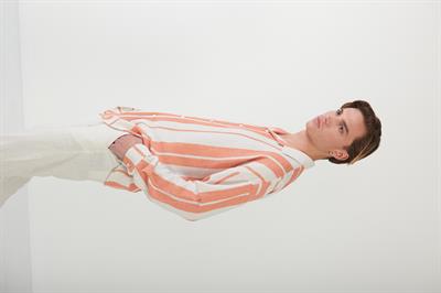 Buldan Yaka Çizgili Gömlek