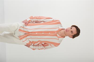 Buldan Yaka Çizgili Gömlek