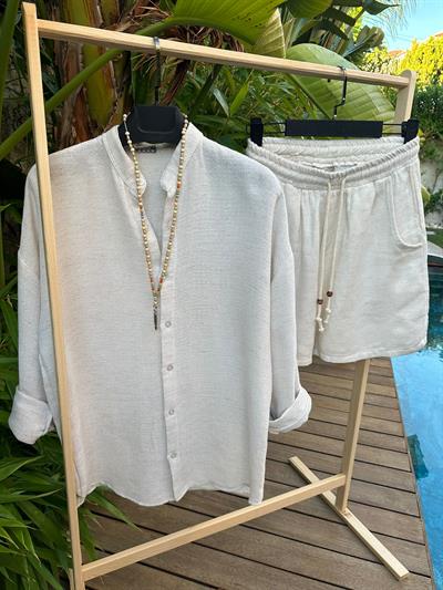 Double Face Buldan Gömlek