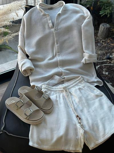 Double Face Buldan Gömlek