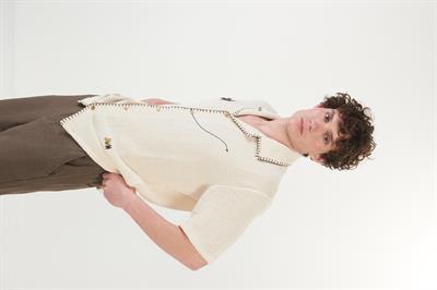 El İşi Yıldız Nakış Detaylı Kafes Gömlek