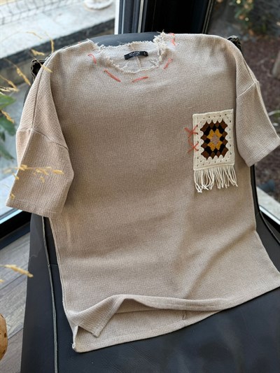 Ethno Carpet Keten T-Shirt