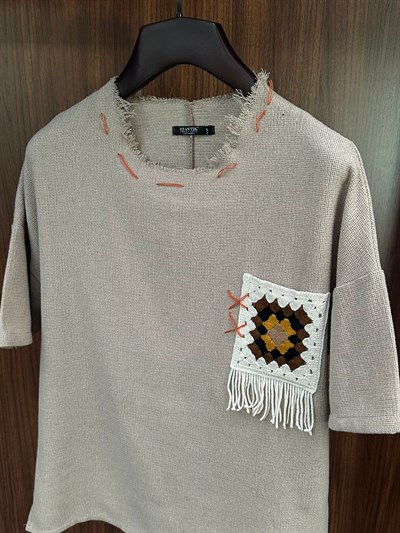 Ethno Carpet Keten T-Shirt