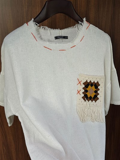 Ethno Carpet Keten T-Shirt