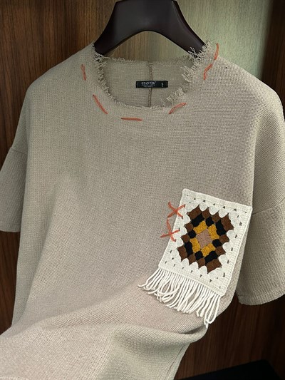 Ethno Carpet Keten T-Shirt