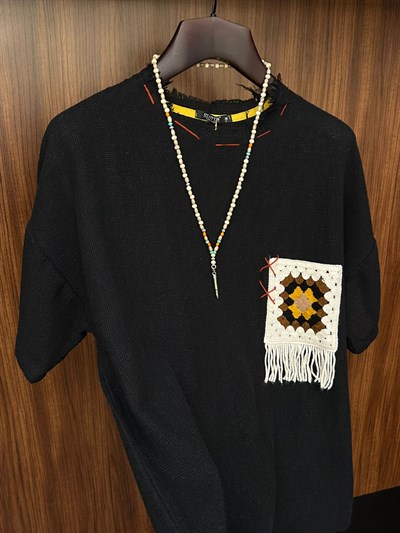 Ethno Carpet Keten T-Shirt