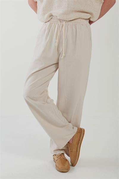 Gabardın Baggy Pantolon