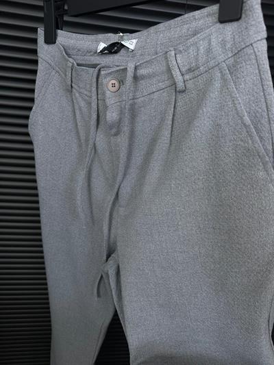 Glenn Gri Kumaş Pantolon