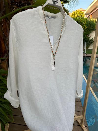 Hakim Yaka Kolyeli Gömlek