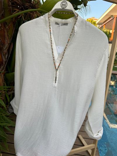 Hakim Yaka Kolyeli Gömlek