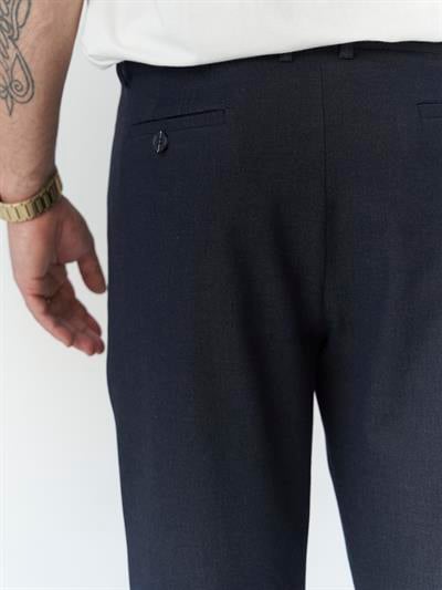 Harold Lacivert Kumaş Pantolon