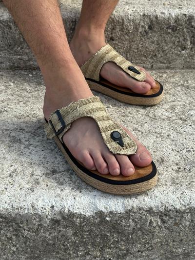 Hasır Taban Parmak Arası Terlik