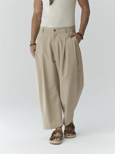 Hector Bej Geniş Paça Coton  Pantolon
