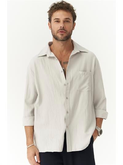 Juan Gri Pamuk Gömlek