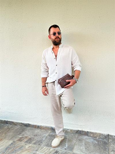 Kafes Buldan Hakim Yaka Gömlek