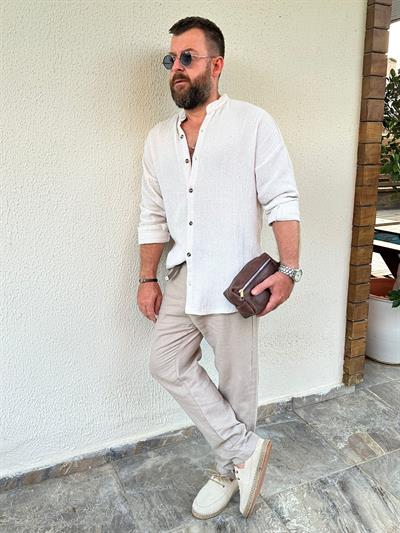 Kafes Buldan Hakim Yaka Gömlek