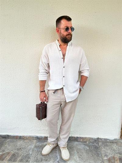 Kafes Buldan Hakim Yaka Gömlek