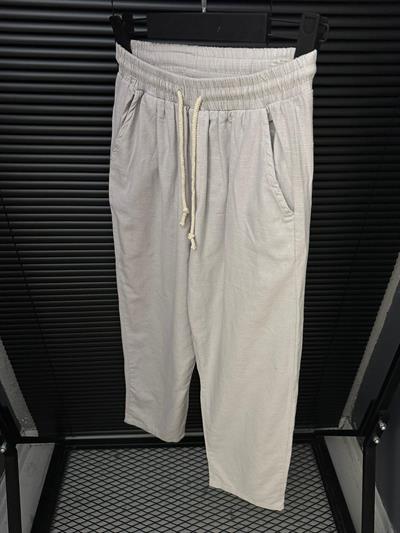 Kebe Keten Pantolon - Bej