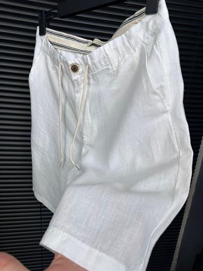 Linen Kumaş %100 Keten Şort