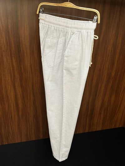 Pamuk Keten Baggy Pantolon