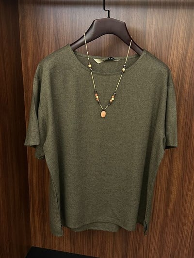 Rio Oversize Keten T-Shirt