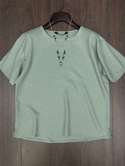 Rio Oversize Keten T-Shirt