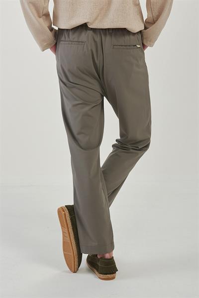 Sayaş Kumaş Kemerli Pantolon