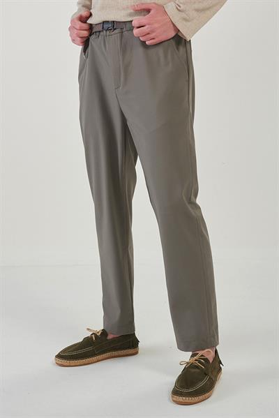 Sayaş Kumaş Kemerli Pantolon
