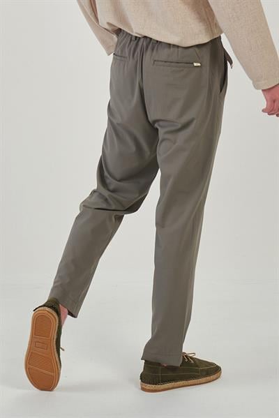 Sayaş Kumaş Kemerli Pantolon