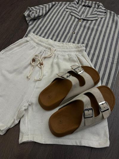 Tigan Çizgili Gömlek