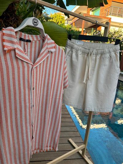 Tigan Çizgili Gömlek