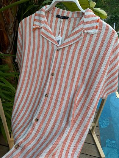 Tigan Çizgili Gömlek