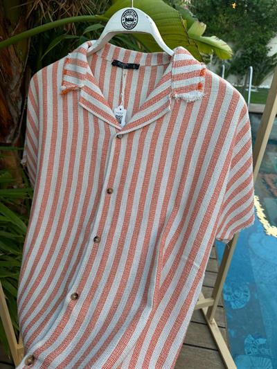 Tigan Çizgili Gömlek