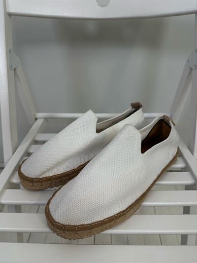 Triko Kumaş Hasır Tabanlı Espadril