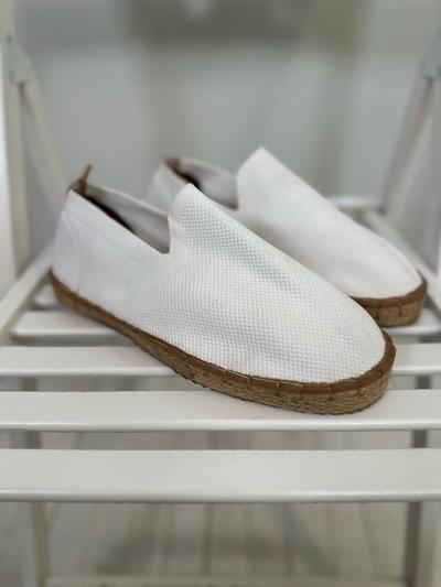 Triko Kumaş Hasır Tabanlı Espadril