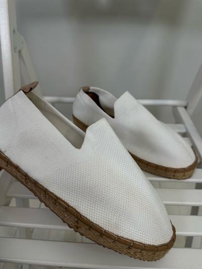 Triko Kumaş Hasır Tabanlı Espadril