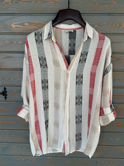 Urmi Jakar Çizgili Gömlek