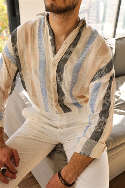 Urmi Jakar Çizgili Gömlek