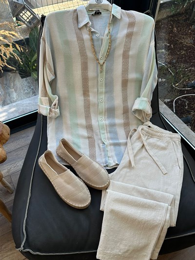 Urmi Jakar Çizgili Gömlek