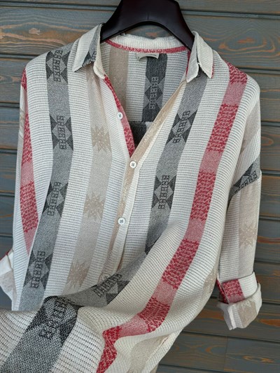 Urmi Jakar Çizgili Gömlek