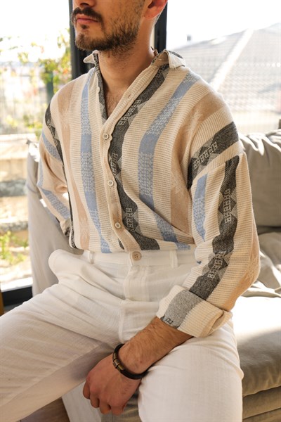 Urmi Jakar Çizgili Gömlek