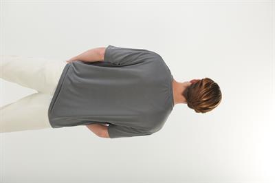 V Yaka Düz Basic T-Shirt