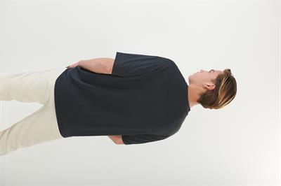 V Yaka Düz Basic T-Shirt