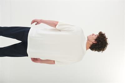 V Yaka Düz Basic T-Shirt