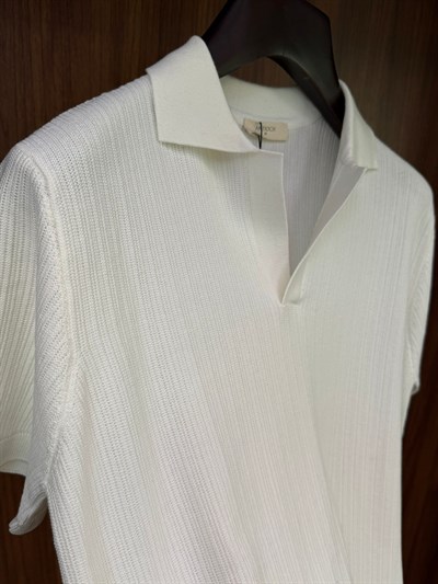 Yakalı Triko T-Shirt
