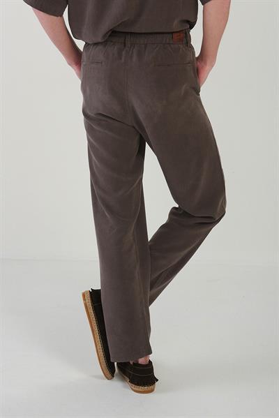 Yan Cepli Kordonlu Pantolon