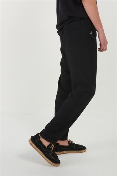 Yandan Cepli Arka Kemeri Lastikli Pantolon