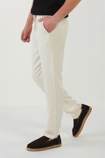 Yandan Cepli Softence Kumaş Pantolon